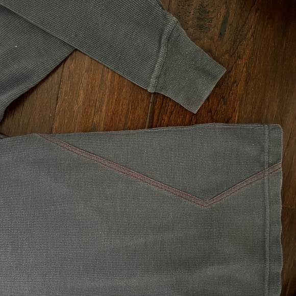 Volcom Stone Mens L/S Waffle Top Gray Cotton Size Small. - Picture 9 of 16